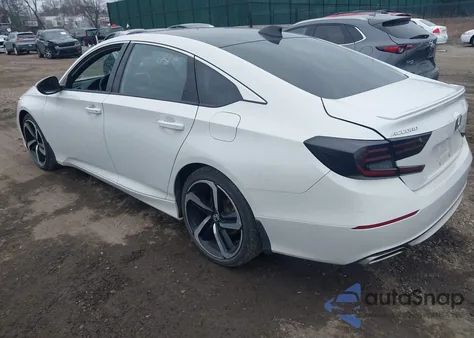 2019 Honda Accord Sport 2.0T from USA, damaged, VIN 1HGCV2F39KA031466